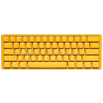 Ducky One 3 Yellow Mini PBT MX Speed RGB Silver gelb