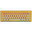 Ducky One 3 Yellow Mini PBT MX Speed RGB Silver gelb