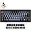 Keychron Q4 60% Layout Carbon Black Gateron G Pro Brown schwarz