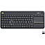 Logitech K400 Plus Wireless Touch Keyboard black