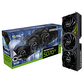 16GB Palit NE7507TS19T2-GB2031A GeForce RTX5070Ti GamingPro OC