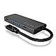 ICY BOX IB-HUB1428-C31 USB-Hub 2x USB-C 3.1 / 2x USB-A 3.1 schwarz