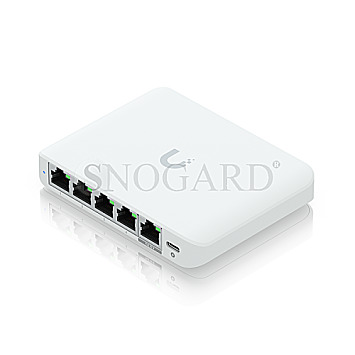 Ubiquiti UniFiSwitch Flex Mini Desktop 2.5G Smart Switch 5x RJ45 PoE PD