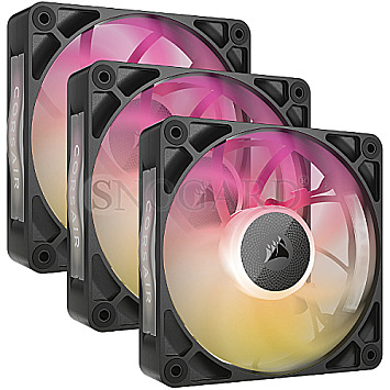 Corsair CO-9051034-WW iCUE Link RX120 Max RGB Starter Kit 120mm schwarz 3er Pack
