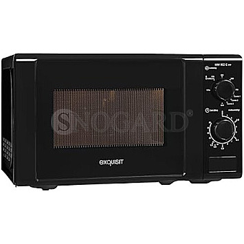 Exquisit MW 900-030G Mikrowelle mit Grill schwarz