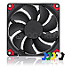 Noctua NF-A9x14 HS-PWM chromax.black.swap 92mm schwarz