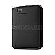 6TB Western Digital WDBHJS0060BBK WD Elements Portable 2.5" USB 3.0 Micro-B