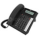 Tiptel 1020 analoges Telefon mit Headset-Anschluss schwarz
