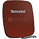 TechniSat 2465/1634 Satman 65 Plus ziegelrot
