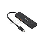 Equip 128966 USB-Hub 4-Port 3.2  -> 2x USB-C 2x USB-A schwarz