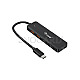 Equip 128966 USB-Hub 4-Port 3.2  -> 2x USB-C 2x USB-A schwarz