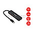 Equip 128966 USB-Hub 4-Port 3.2  -> 2x USB-C 2x USB-A schwarz