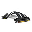 NZXT AB-RC200-B1 PCIe 4.0x16 Riser Cable 200mm schwarz