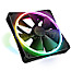 NZXT RF-D14SF-B1 F Series F140 RGB DUO Matte Black 140mm schwarz
