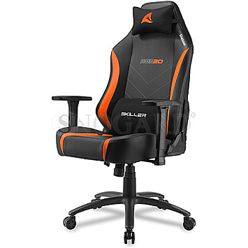 Sharkoon Skiller SGS20 Fabric Gaming Chair PU schwarz/orange