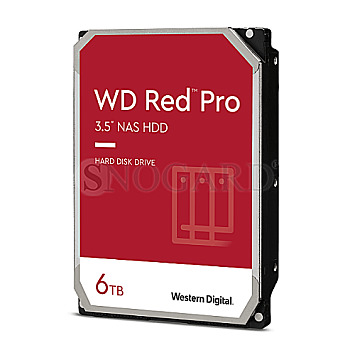 6TB Western Digital WD6005FFBX WD Red Pro 3.5" SATA 6Gb/s CMR Dauerbetrieb