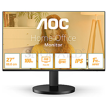 68.6cm (27") AOC B3 27B3HA2 Home Office Monitor IPS Full-HD 100Hz Lautsprecher