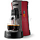 Philips CSA240/90 Senseo Select Kaffeepadmaschine rot/grau