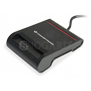 Conceptronic SCR01B Smart ID Card Reader USB 2.0 schwarz