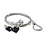 Conceptronic CNBSLOCK15 Laptop Schloss Kensington 1.5m Kabel silber