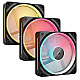 Corsair CO-9051050-WW iCUE Link LX120-R RGB 120mm Triple Starter Kit schwarz