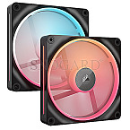 Corsair CO-9051052-WW iCUE Link LX140-R RGB Dual Pack 140mm schwarz