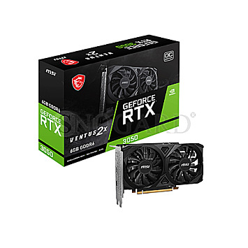 6GB MSI V812-055R GeForce RTX3050 Ventus 2X E 6G OC