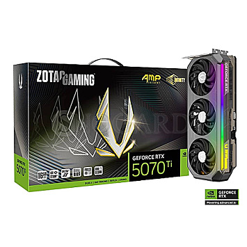 16GB Zotac ZT-B50710B-10P Gaming GeForce RTX5070Ti AMP Extreme Infinity