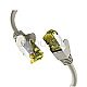 EFB EC020200004 Patchkabel S/FTP CAT6a LSZH 1m grau