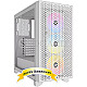 Corsair CC-9011256-WW 3000D RGB Airflow Tempered Glass White Edition