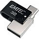 32GB Emtec Mobile & Go USB-A 3.0 / USB-C 3.0 Stick kompakt schwarz/silber