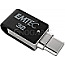 32GB Emtec Mobile & Go USB-A 3.0 / USB-C 3.0 Stick kompakt schwarz/silber