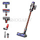 Dyson Cyclone V10 Absolute 2in1 Akku Hand-/Stilstaubsauger nickel/kupfer
