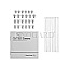 Deepcool R-CH160-WHNGI0-G-1 CH160 SFF Tempered Glass White Edition