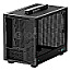Deepcool R-CH160-BKNGI0-G-1 CH160 SFF Tempered Glass Black Edition
