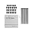Deepcool R-CH160-BKNGI0-G-1 CH160 SFF Tempered Glass Black Edition