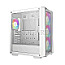 Deepcool R-CC560-WHAMA4-G-2 CC560 Mesh V2 WH Window White Edition
