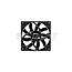 Deepcool R-FT12SLIM-BKWPN1-G FD12 Slim BK Case Fan Black 120mm