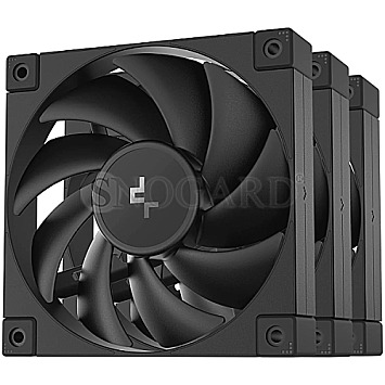 Deepcool R-FD12-BKNPN3-G FD12 Case Fan Black 120mm 3er Pack