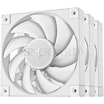 Deepcool R-FD12-WHNPN3-G FD12 WH Case Fan White 120mm 3er Pack