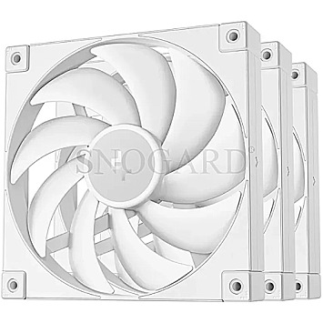 Deepcool R-FD14-WHNPN3-G FD14 WH Case Fan White 140mm 3er Pack