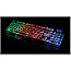 Manhattan 179485 USB Gaming Tastatur Rubber Dome LEDs ultraflach schwarz