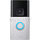 Amazon B09WZBVWL9 Ring Video Doorbell 3 Plus Silver/Black