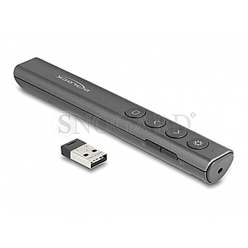 DeLOCK 64250 USB Laser Presenter anthrazit