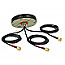 DeLOCK 12676 Dualband LTE WLAN Antenne Outdoor 3x SMA 2-3dBi omnidirektional