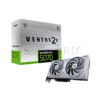 12GB V532-004R MSI GeForce RTX5070 12G Ventus 2X OC White