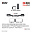 Club 3D CAC-1092 DisplayPort 2.1 Kabel DP80 1.6m schwarz