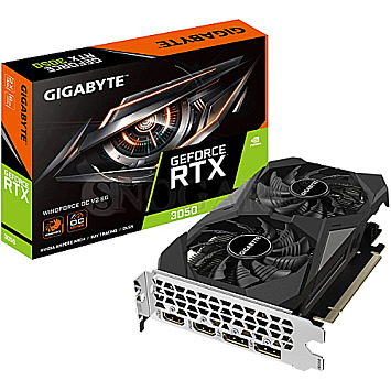 6GB Gigabyte GV-N3050WF2OCV2-6GD GeForce RTX3050 Windforce OC 6G V2