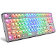 Sharkoon Crystal Shark KTT Kang White V3 Linear USB Gaming Tastatur TKL