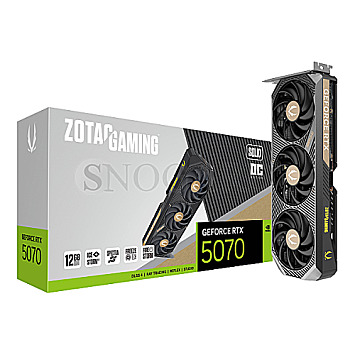 12GB Zotac ZT-B50700J-10P Gaming GeForce RTX5070 Solid OC